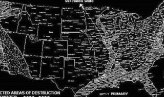 Пътешественик във времето разкри карта на САЩ след ужасяваща катастрофа (ВИДЕО)