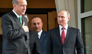 Ердоган: Путин е против създаването на кюрдска държава в Сирия