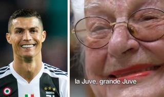 Роналдо разплака 97-годишна фенка на Юве