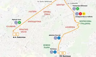 Нова трамвайна линия 15 и запазване на нощния транспорт в София