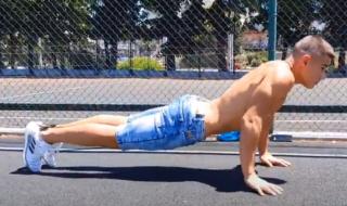 Бургазлия подобри рекорда за най-много лицеви опори за 30 секунди