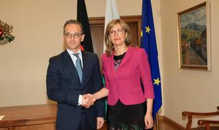 Германският външен министър пристига в София