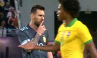 Меси &quot;грабна&quot; треньора на Бразилия: Затваряй си устата (ВИДЕО)