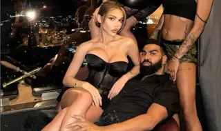 Азис и Атижа отново събраха погледите със скандална фотосесия с още няколко секси мацки (СНИМКИ)