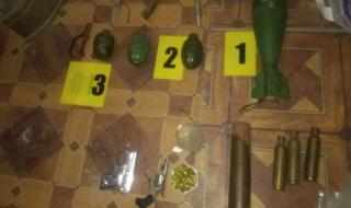 Откриха незаконен запас от гранати и снаряди във вила край Варна