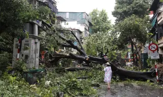 Тайфунът Буалой взе 2 жертви и остави 17 в неизвестност във Виетнам