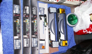 Хванаха скиминг устройства на Дунав мост