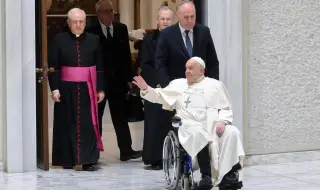 Pope Francis injures right arm in fall, but no fractures 