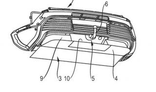 Porsche патентова интересен дифузьор с място за теглич