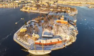 Стар боен кораб, участвал в множество битки, изплува край бреговете на Стокхолм