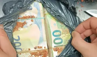 Задържаха над 128 хиляди недекларирани евро в района на "Дунав мост 2" при Видин