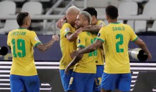 Бразилия е на финал на Копа Америка след трудна победа над Перу