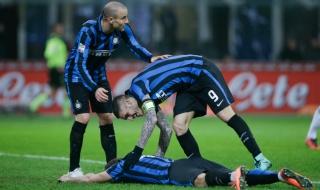 Интер запази надежди за Шампионска лига с победа над Палермо
