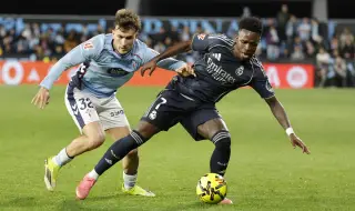 Реал Мадрид измъкна инфарктен успех срещу Селта във Виго 