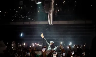 A$AP Rocky превърна „Арена 8888“ в сцена от екшън филм