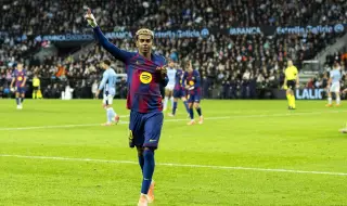 Ето как Роналд Араухо си прави майтап с Ямал (ВИДЕО)