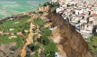 Мащабна евакуация в Сицилия! Град с 25 000 хиляди души население увисна над свлачище