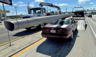 Пенсионер опита да открадне 5-метров стълб, за да го върне на вторични суровини