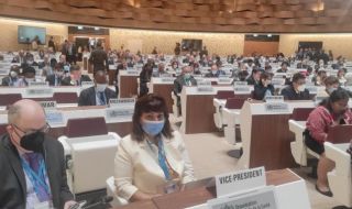 Сербезова беше избрана за вицепрезидент на 75-та сесия на Световната здравна асамблея