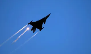 Британски „Тайфун“ участваха за първи път във френско ядрено учение