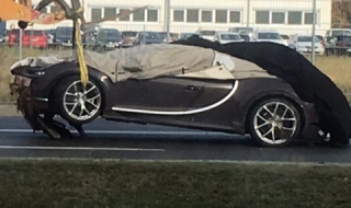 Първа катастрофа с Bugatti Chiron