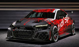Audi RS3 LMS е машина за пистата с брутален външен вид