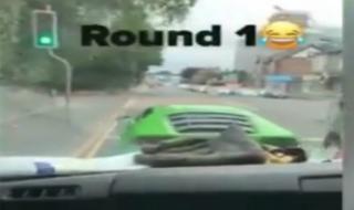 Ван се състезава с Lamborghini (ВИДЕО)