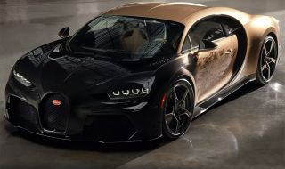 Bugatti рисува ръчно "златния" хиперавтомобил Chiron Super Sport