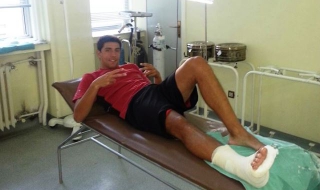 Баскетболист се контузи в дискотека