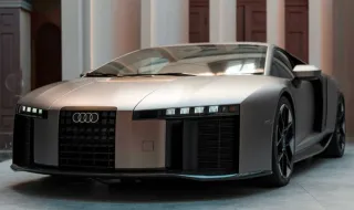Audi изкара хибридния суперавтомобил Nuvolari в Италия