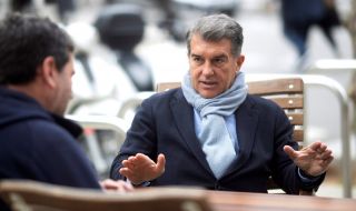 Новият президент на Барса е Жоан Лапорта е посещавал два пъти България