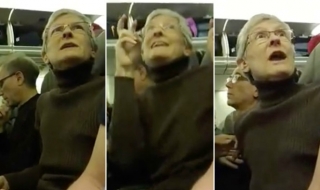 Жена смъмри поддръжник на Тръмп, изгониха я от самолета (ВИДЕО)