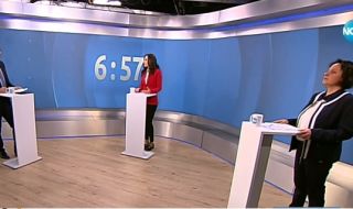 Дамски сблъсък от ВОЛЯ–НФСБ и "Изправи се! Мутри вън!" 