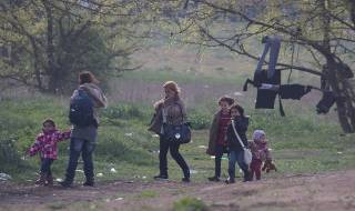 Бежански наплив към Балканите