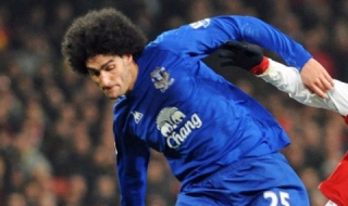 Евертън обърна Съндърланд, Фелаини пак блесна с гол