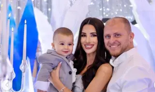 Малкият син на Даниел Бачорски навърши 1 година, направиха му празник като за принц (СНИМКИ