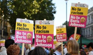 Протести срещу Борис Джонсън