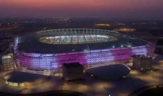 Катар показа петия от общо осемте нови стадиона за Мондиал 2022