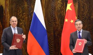 Китай и Русия единни пред Запада