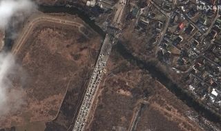 Руската колона е на 15 километра от центъра на Киев