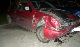 Пиян предизвика верижна катастрофа