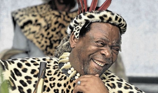 Кралят на зулусите идва у нас