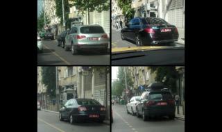 Автомобилите на турското посолство редовно паркират в BUS лентата
