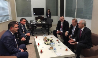 Делегация на ДПС на гости най-голямата опозиционна партия в Турция