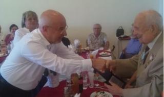 Варненец - ветеран от Войната - отпразнува 100-годишен юбилей