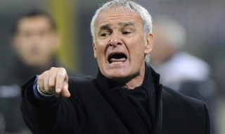 Раниери плака при гол на Интер