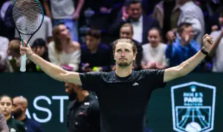 Александър Зверев с обрат на Мастърса в Париж