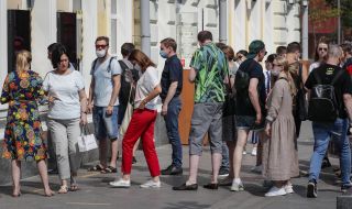 Русия регистрира най-големия брой заразени от началото на януари