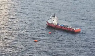 Корабът "Елийн", който потъна в Черно море, е превозвал гипс