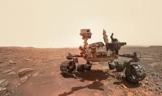 Марсоходът "Curiosity" за пръв път засне отблизо "паяжини" на Марс (ВИДЕО)